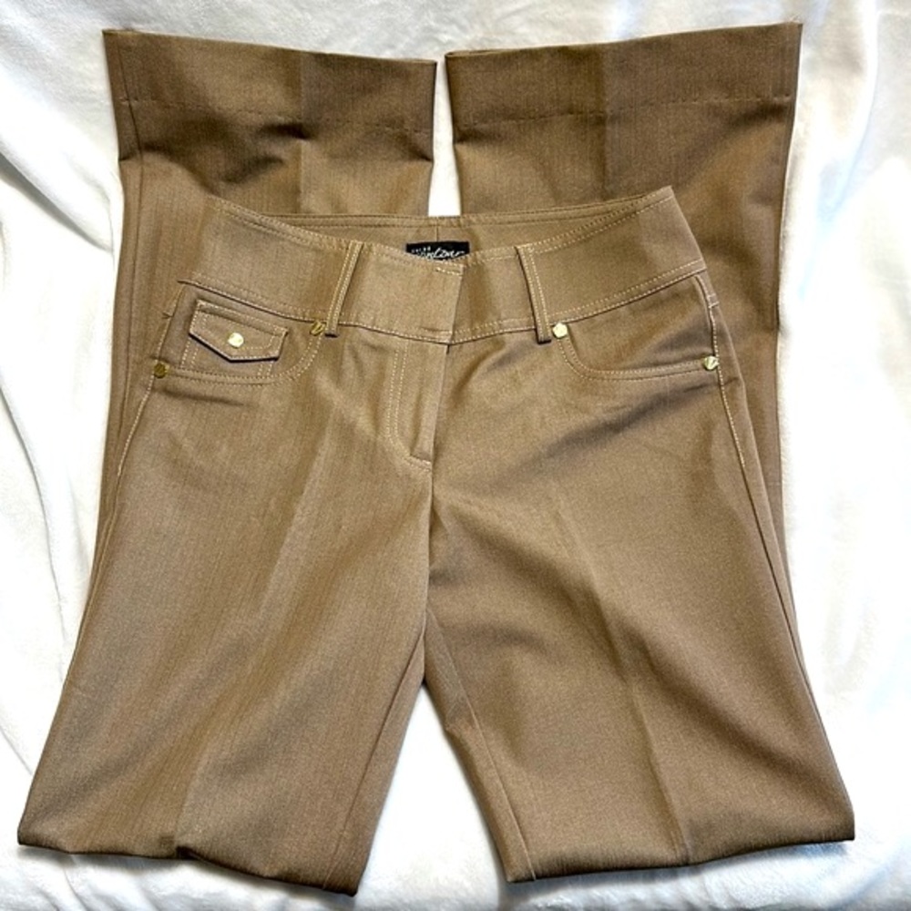 Cache Contour Collection ~ Tan/Brown Slacks Size … - image 2